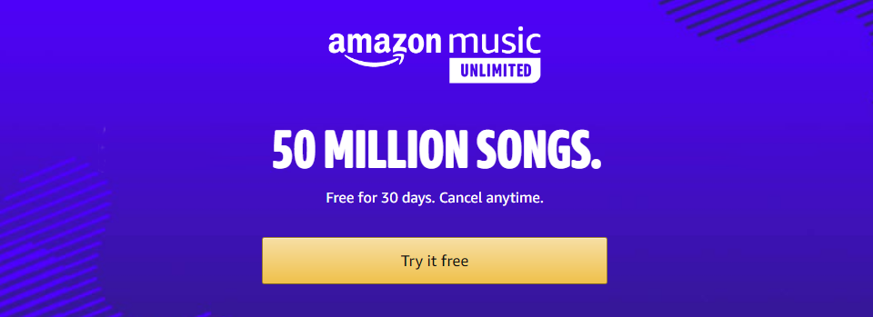 Amazon Music Unlimited Student Plan