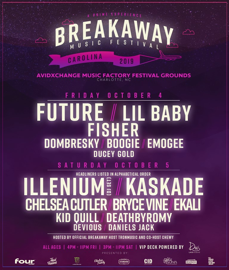 Breakaway Music Festival Charlotte 2019