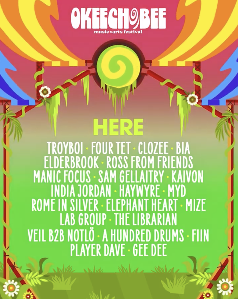 2022 okeechobee festival here lineup