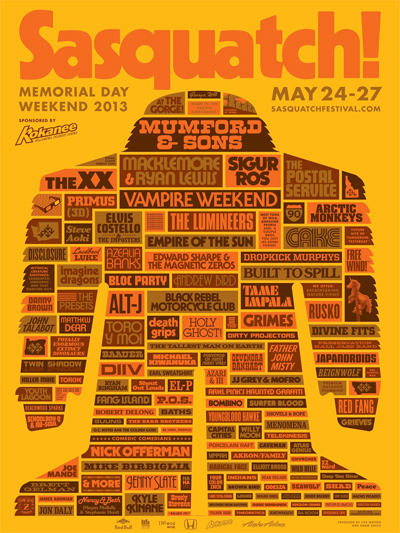 Sasquatch! Music Festival 2013: Lineup | Schedule | Dates | Video | Rumors