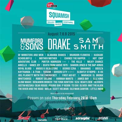 Squamish Valley Music Festival 2015