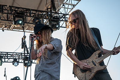 REVIEW: The Kills & Black Bananas - “Converse City Carnage” at Hudson River Park’s Pier 63