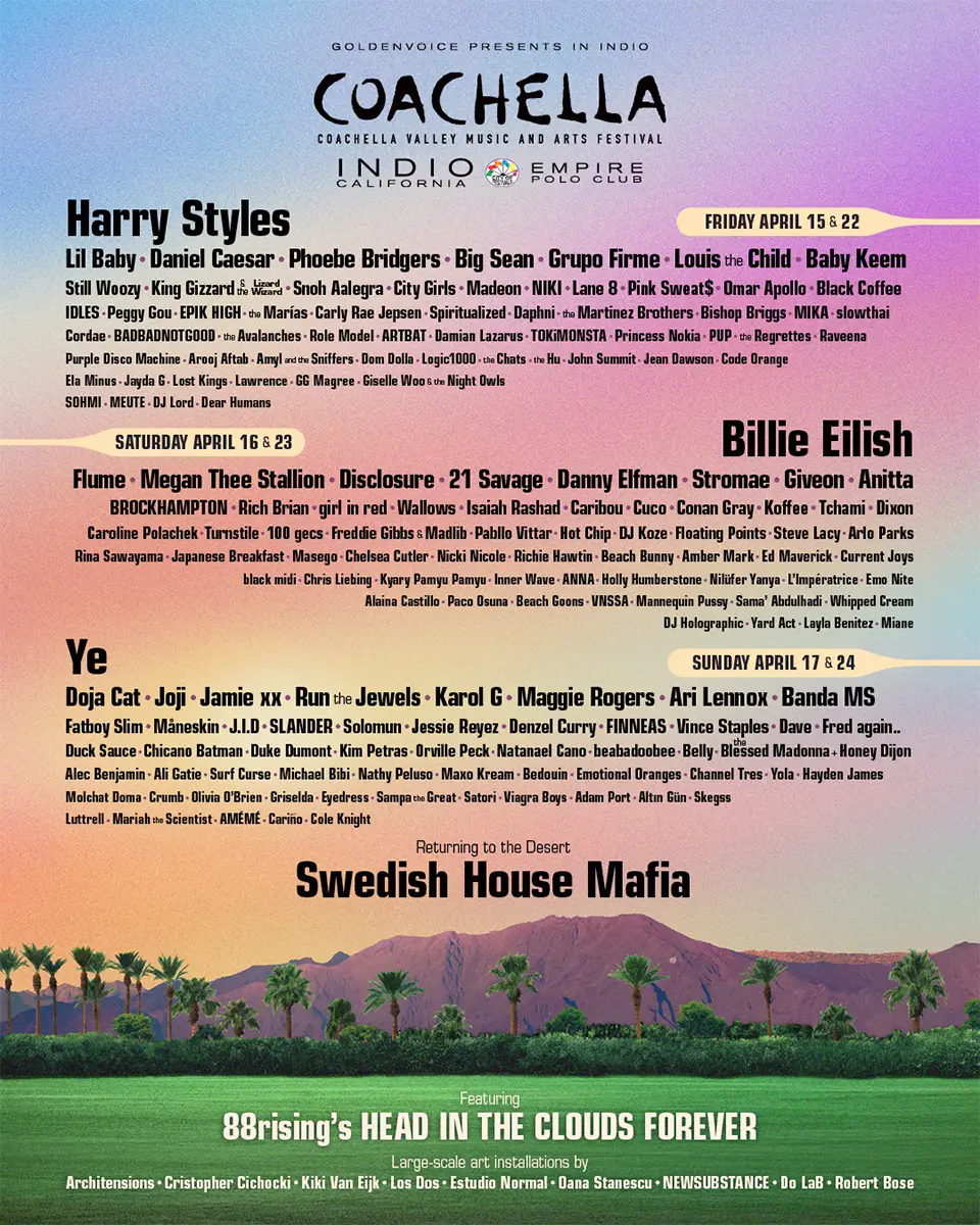 Coachella lineup