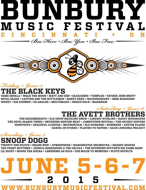 Bunbury Music Festival 2015 | Lineup | Tickets | Prices | Dates | Video | News | Rumors | Mobile App